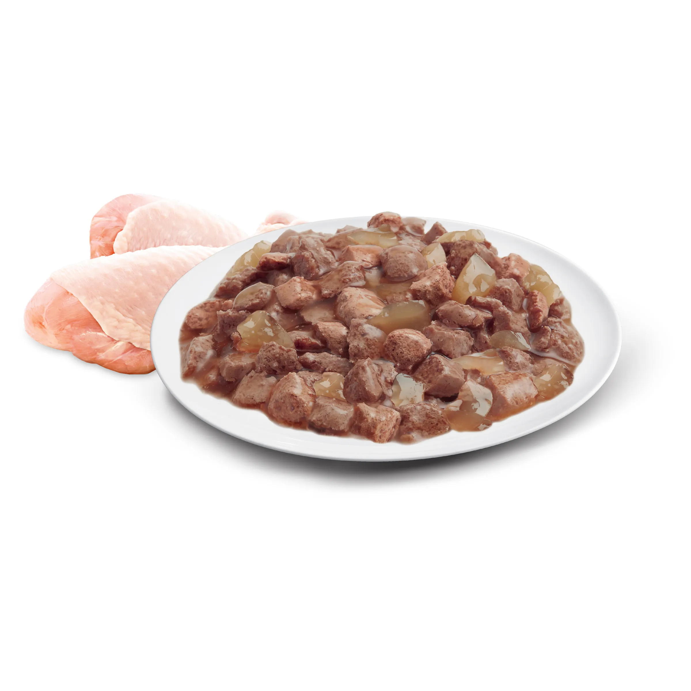 Advance Indoor Chicken and Turkey Wet Cat Food Trays 85g x 12