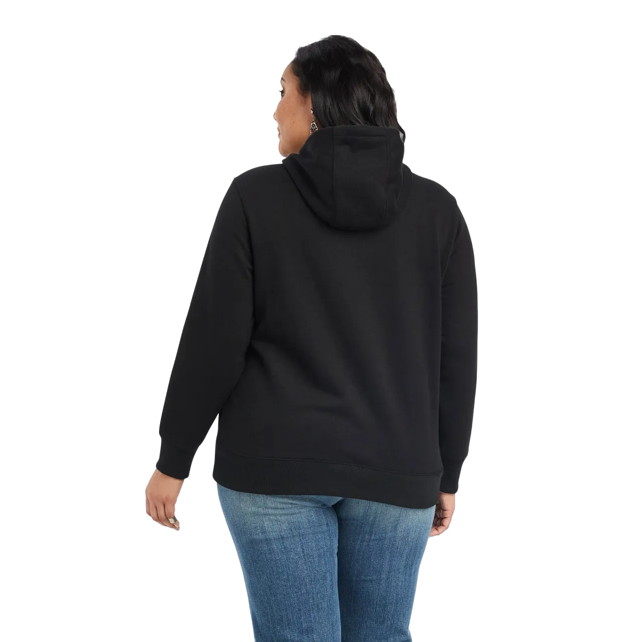Ariat Women's Black Real Sequin Logo Hoodie
