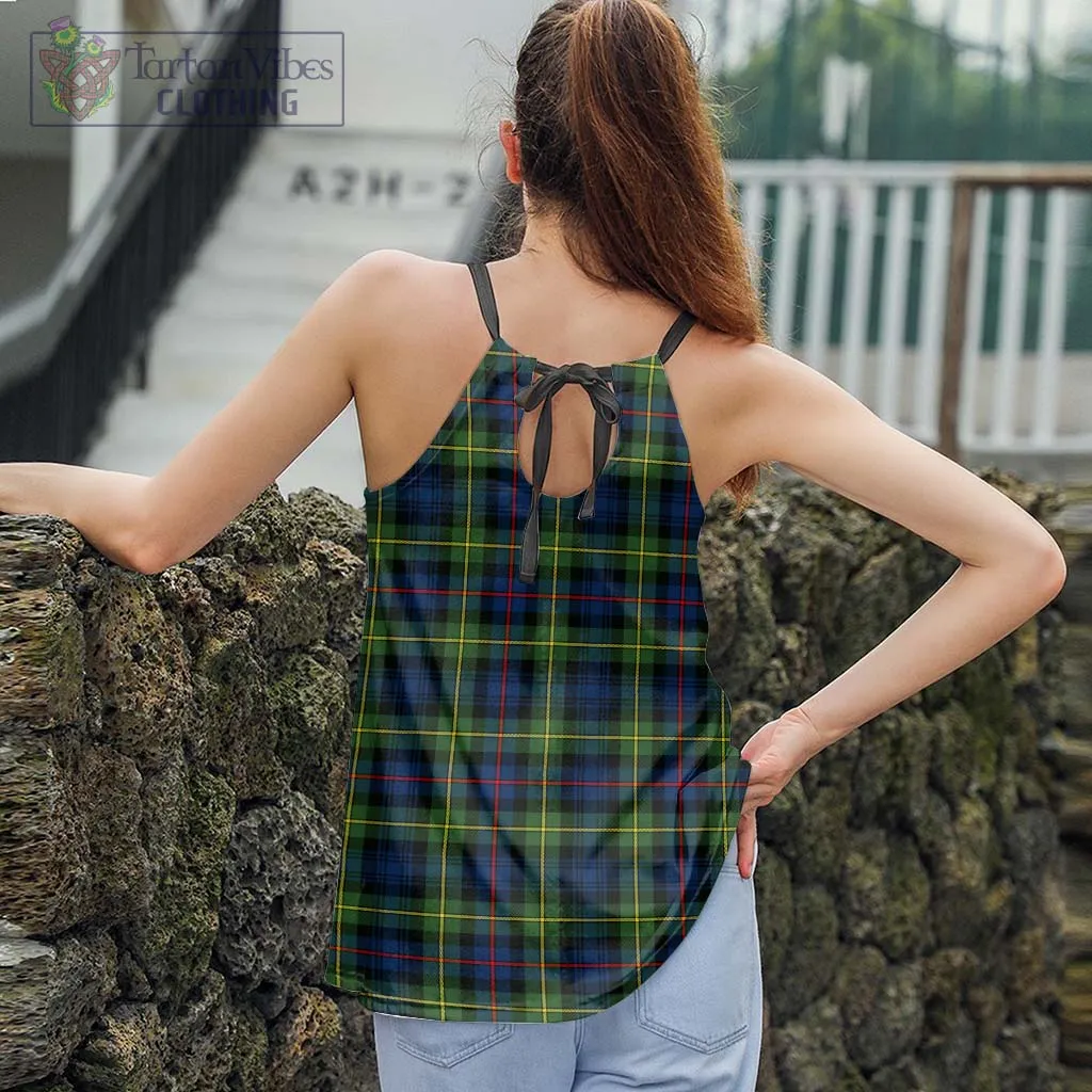 Bailey Modern Tartan Loose Halter Neck Camisole