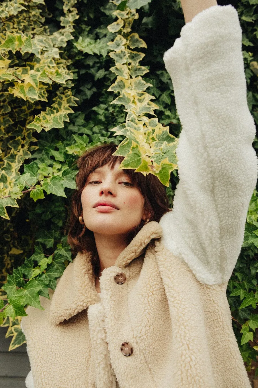BERN COAT - DOVE/VANILLA