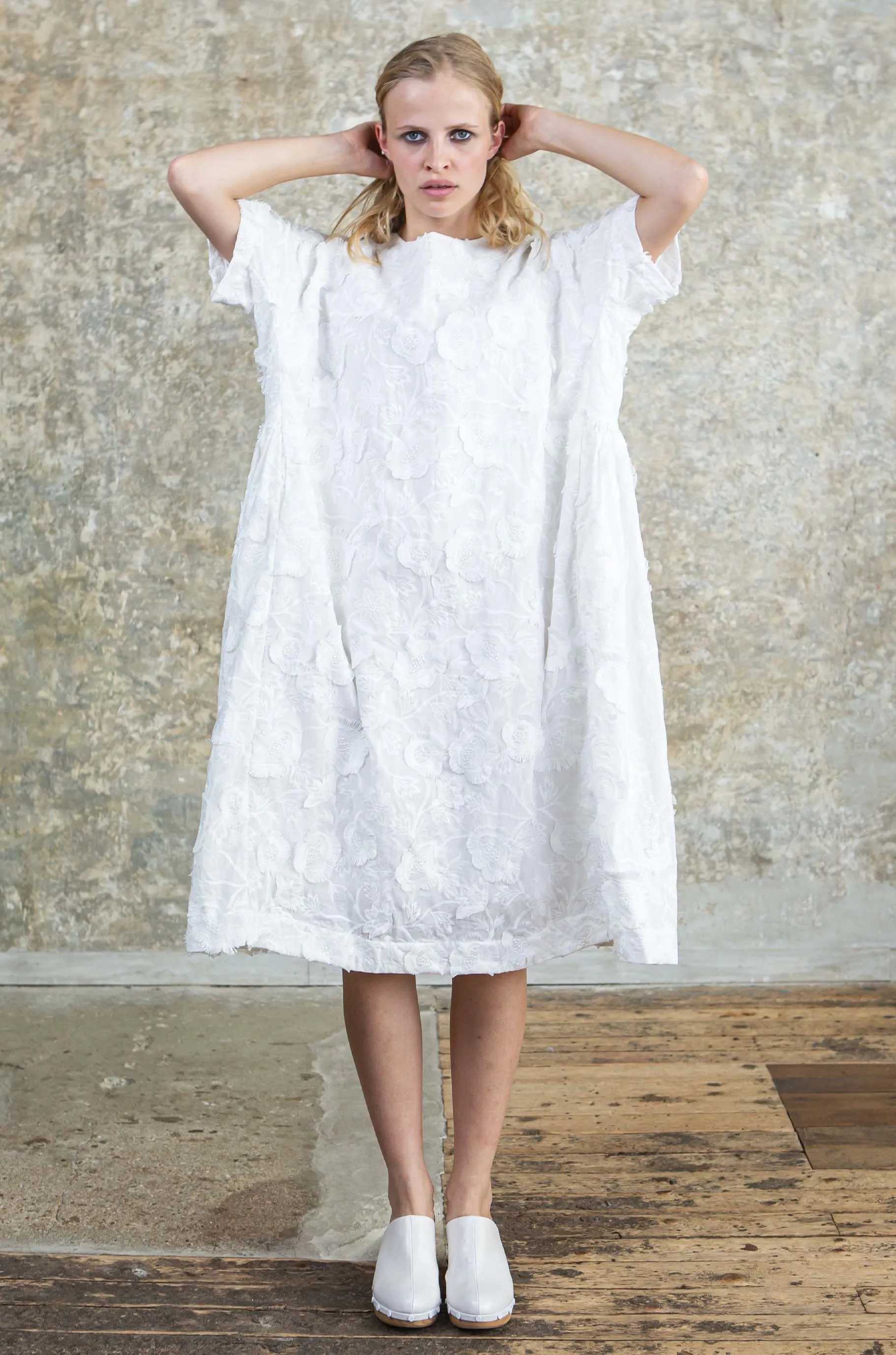 CAMISOLE DRESS - STIB - WHITE