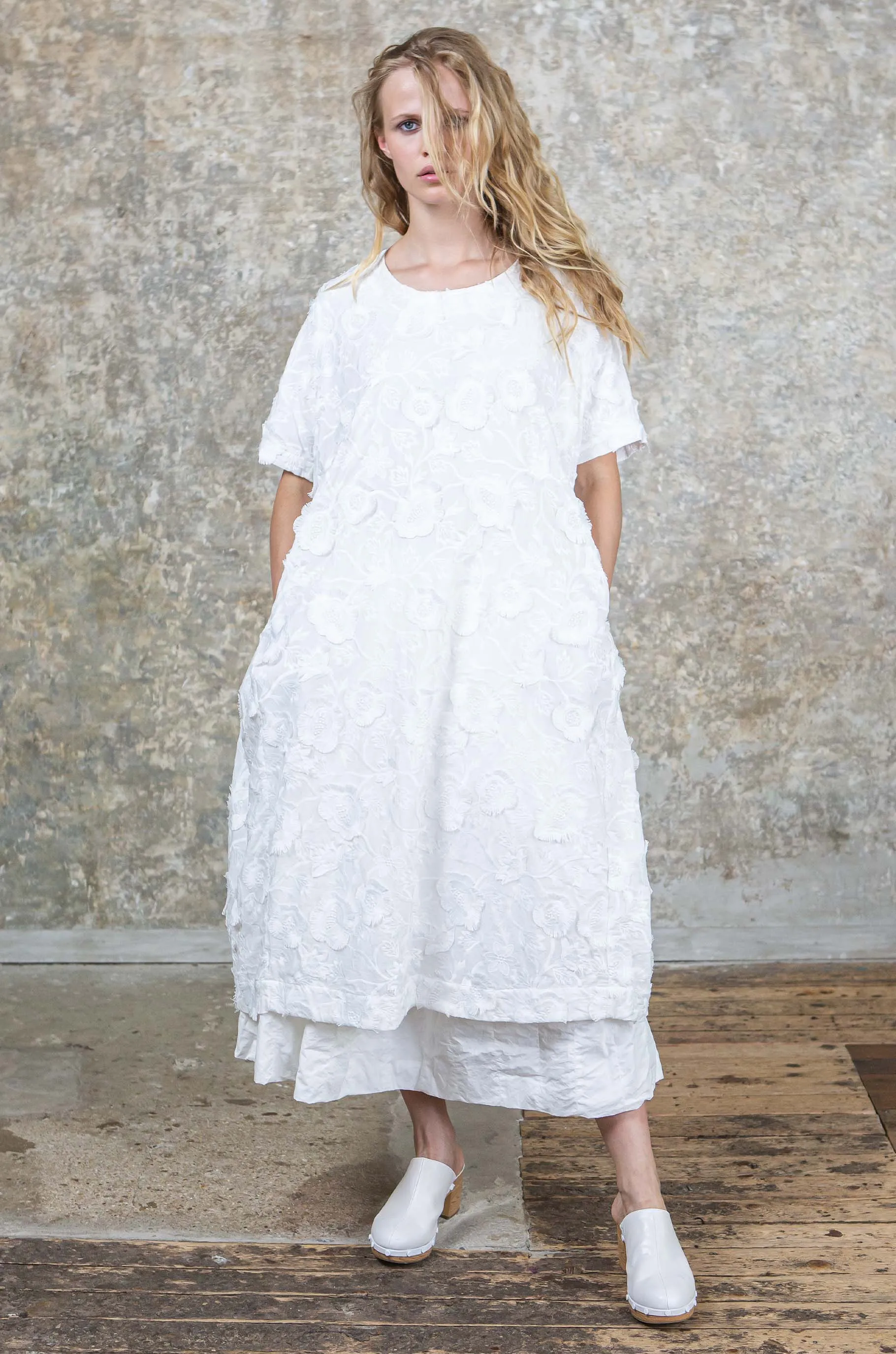 CAMISOLE DRESS - STIB - WHITE