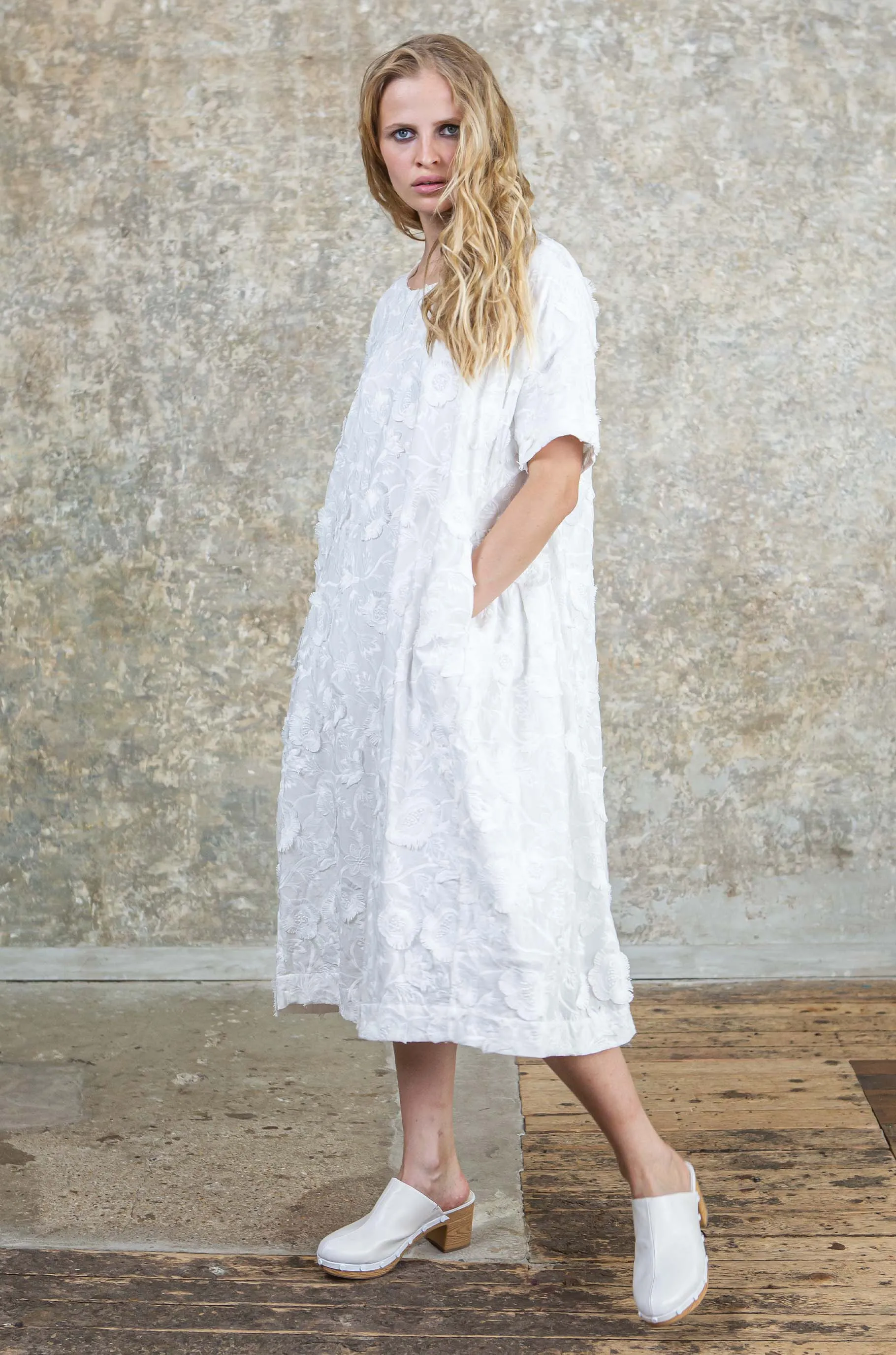 CAMISOLE DRESS - STIB - WHITE