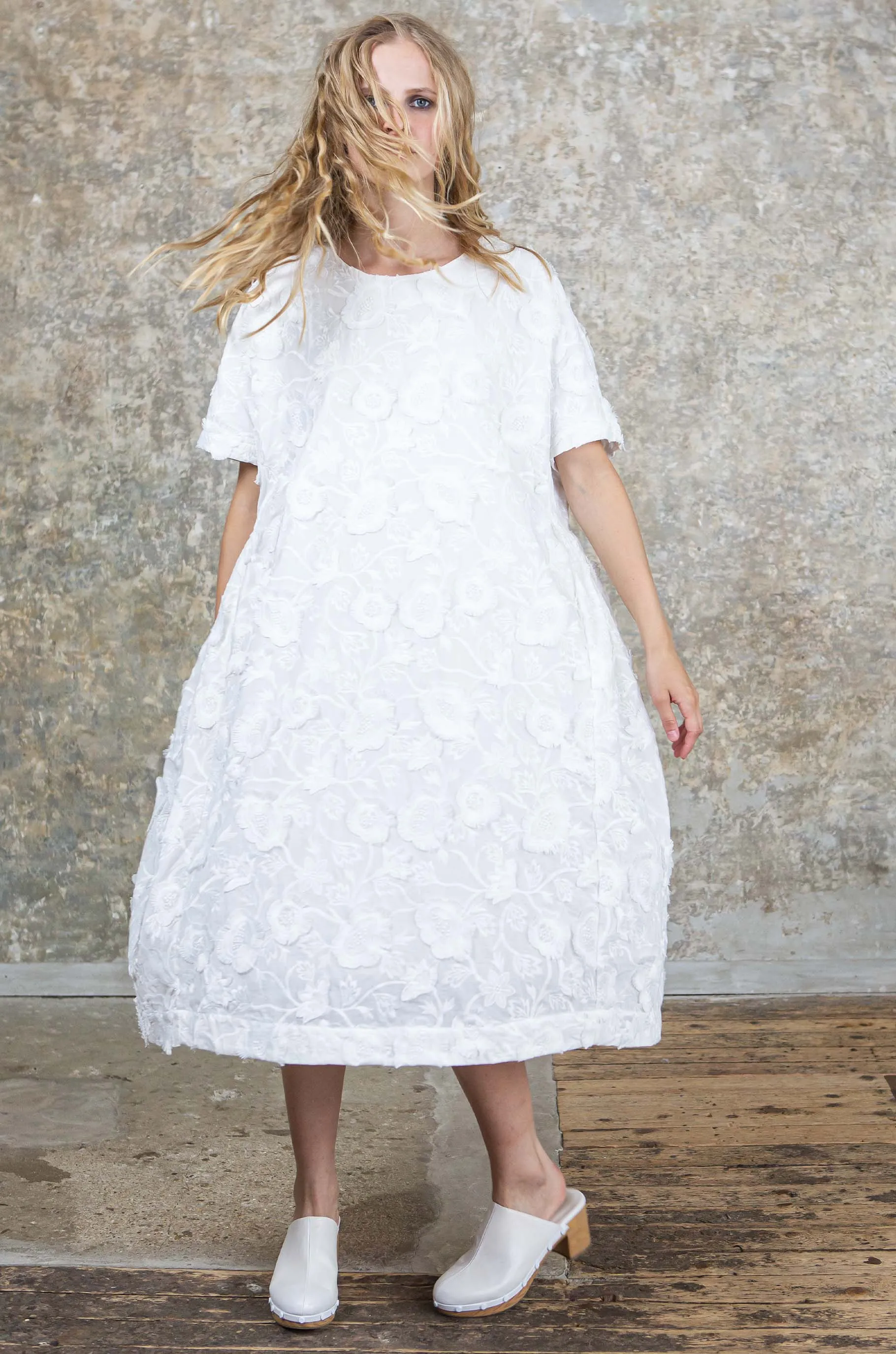 CAMISOLE DRESS - STIB - WHITE