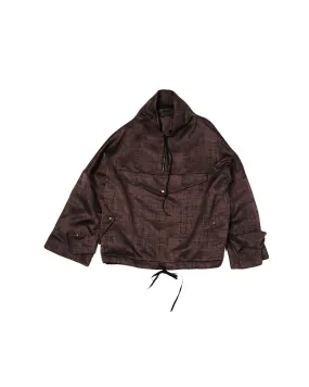 Dark Brown Max Parka Top