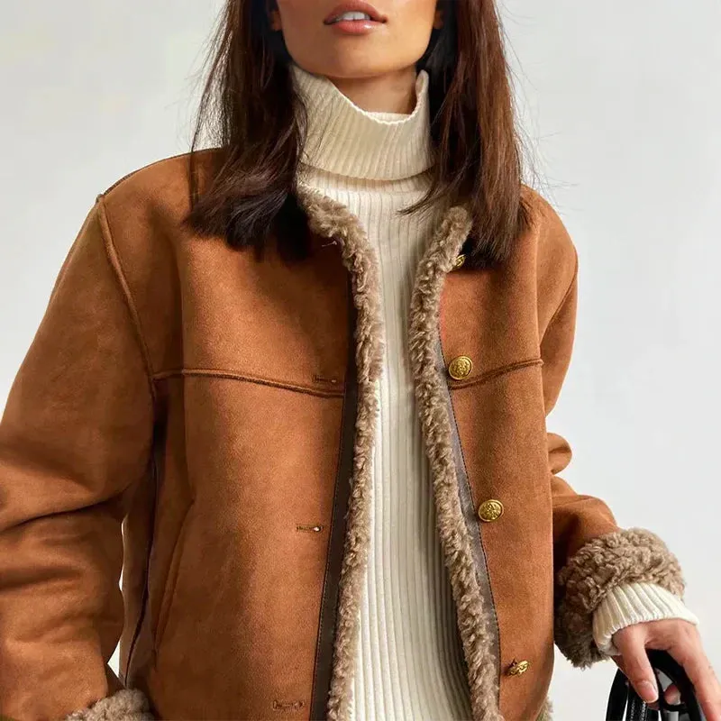 Evelyn - Genuine Sheepskin Jacket