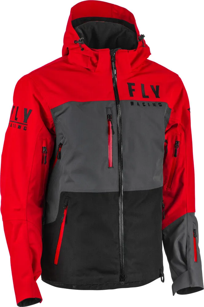 Fly Racing Adult Carbon Snow Jacket