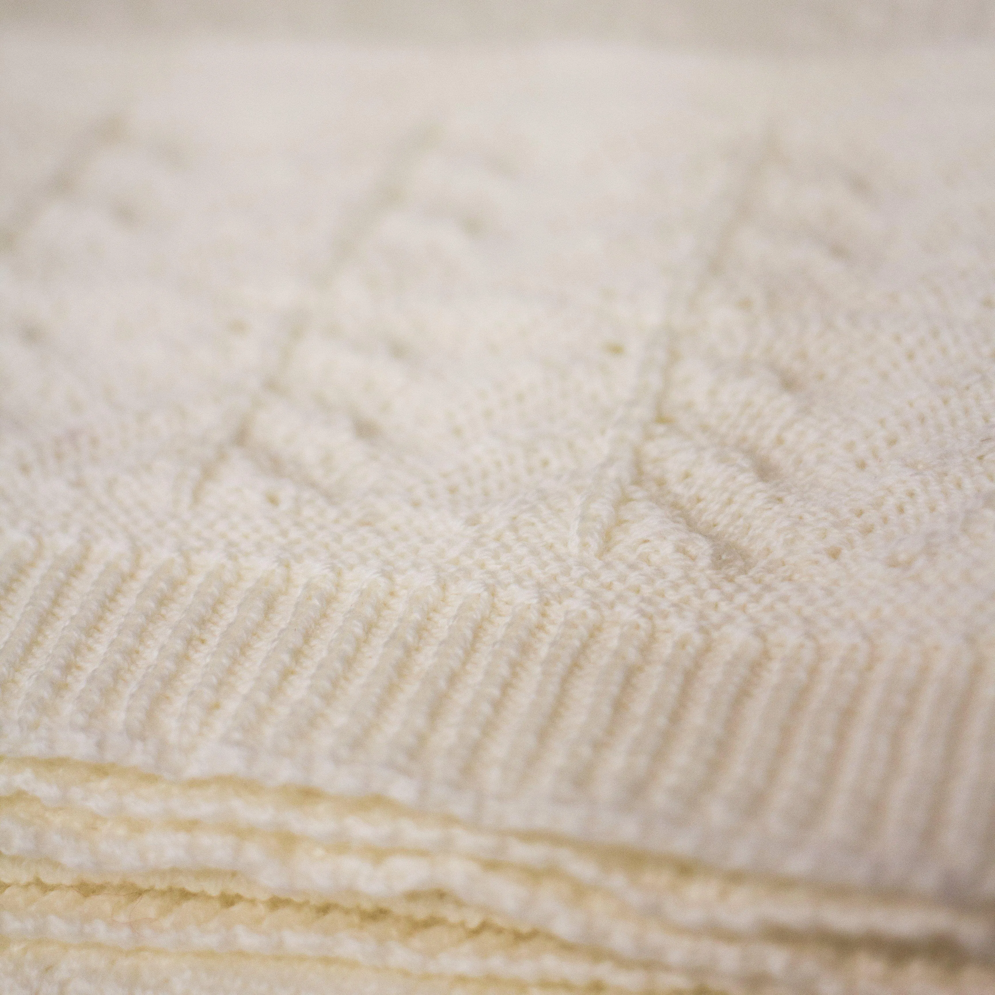 Heirloom Baby Vintage Inspired Merino Baby Shawl - Bianco