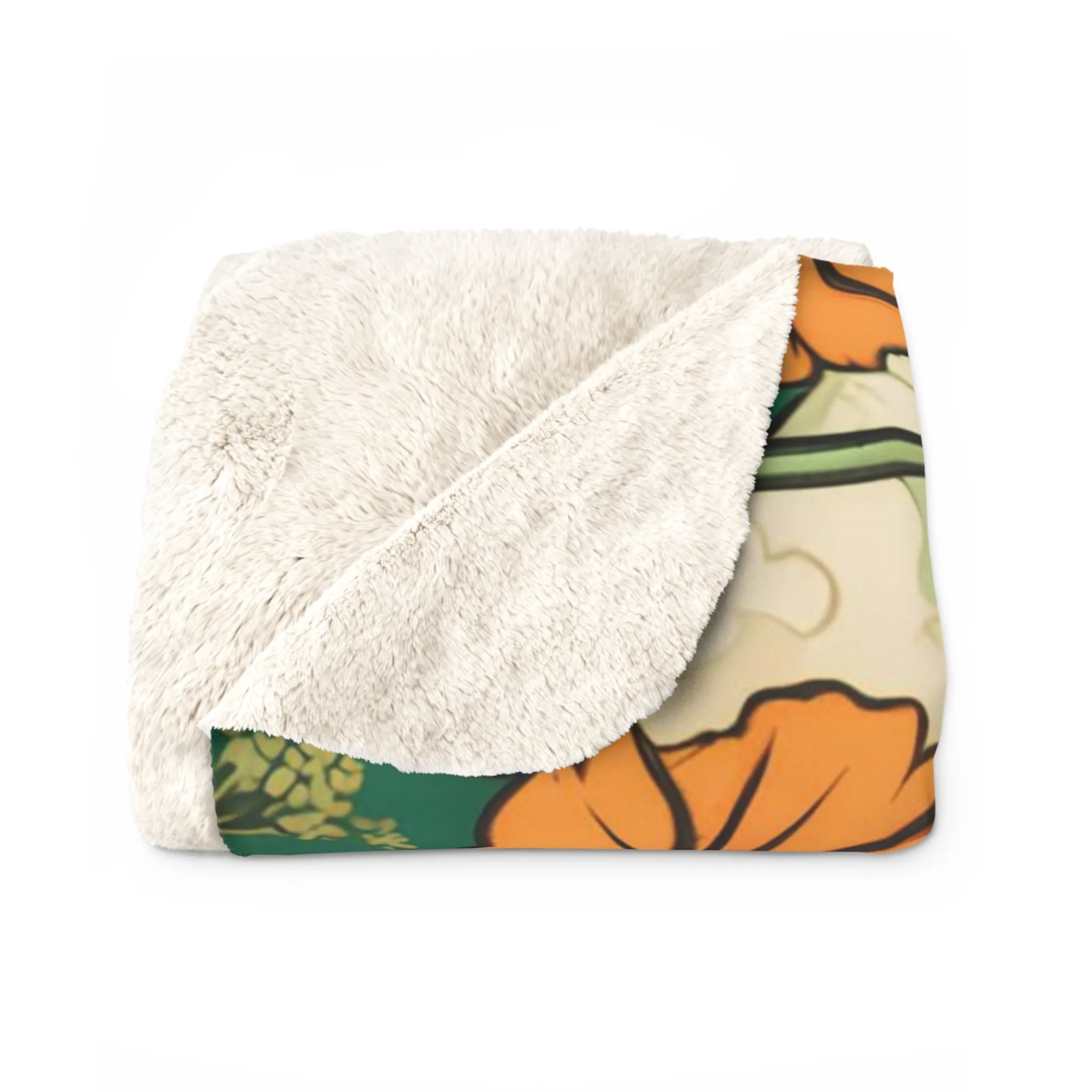 Hummingbird, Sherpa Fleece Blanket for Cozy Warmth, 50"x60"
