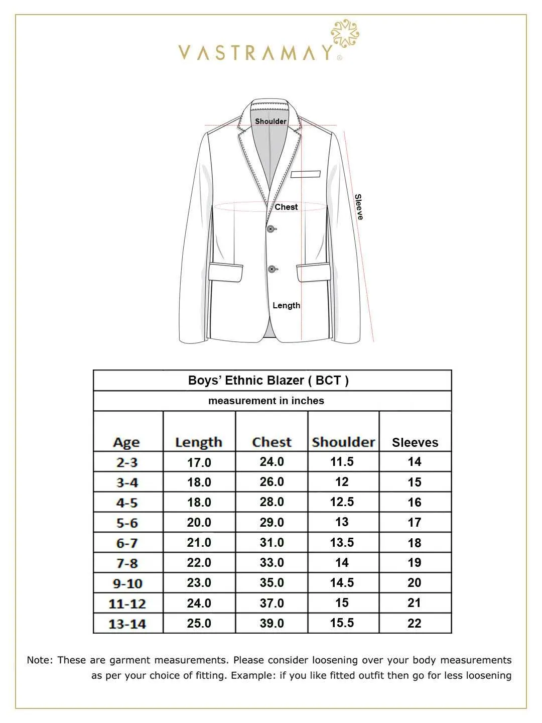 Jashvi Boy's Lavender Woven Design Blazer