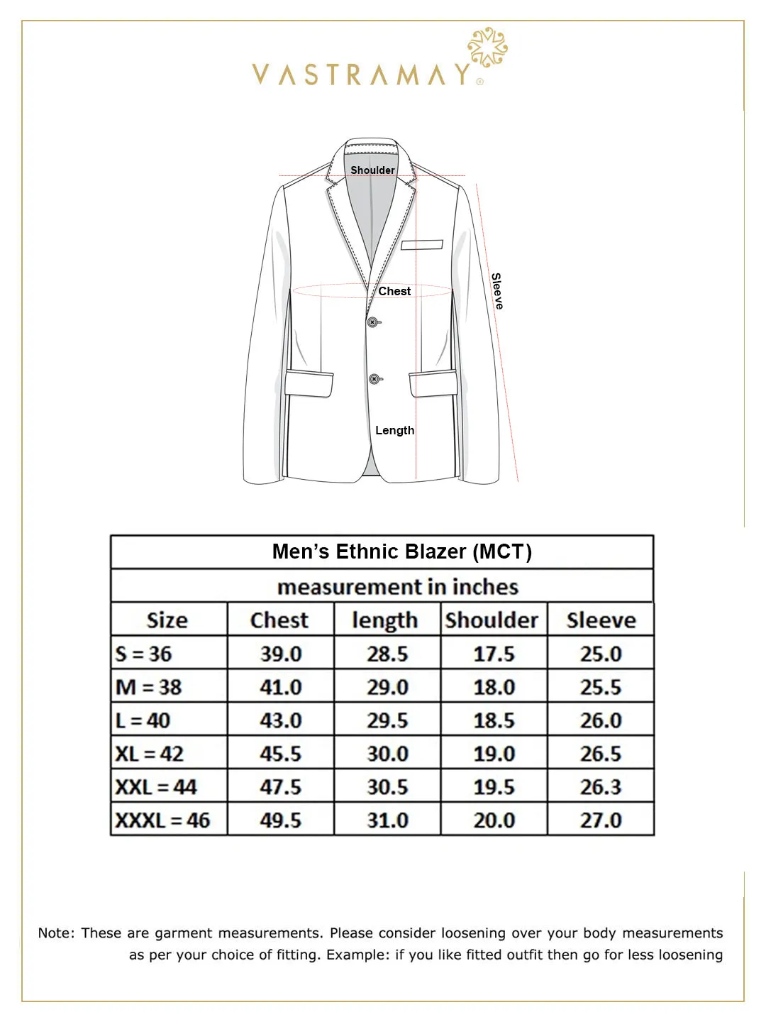 Jashvi Men's Gray Woven Blazer