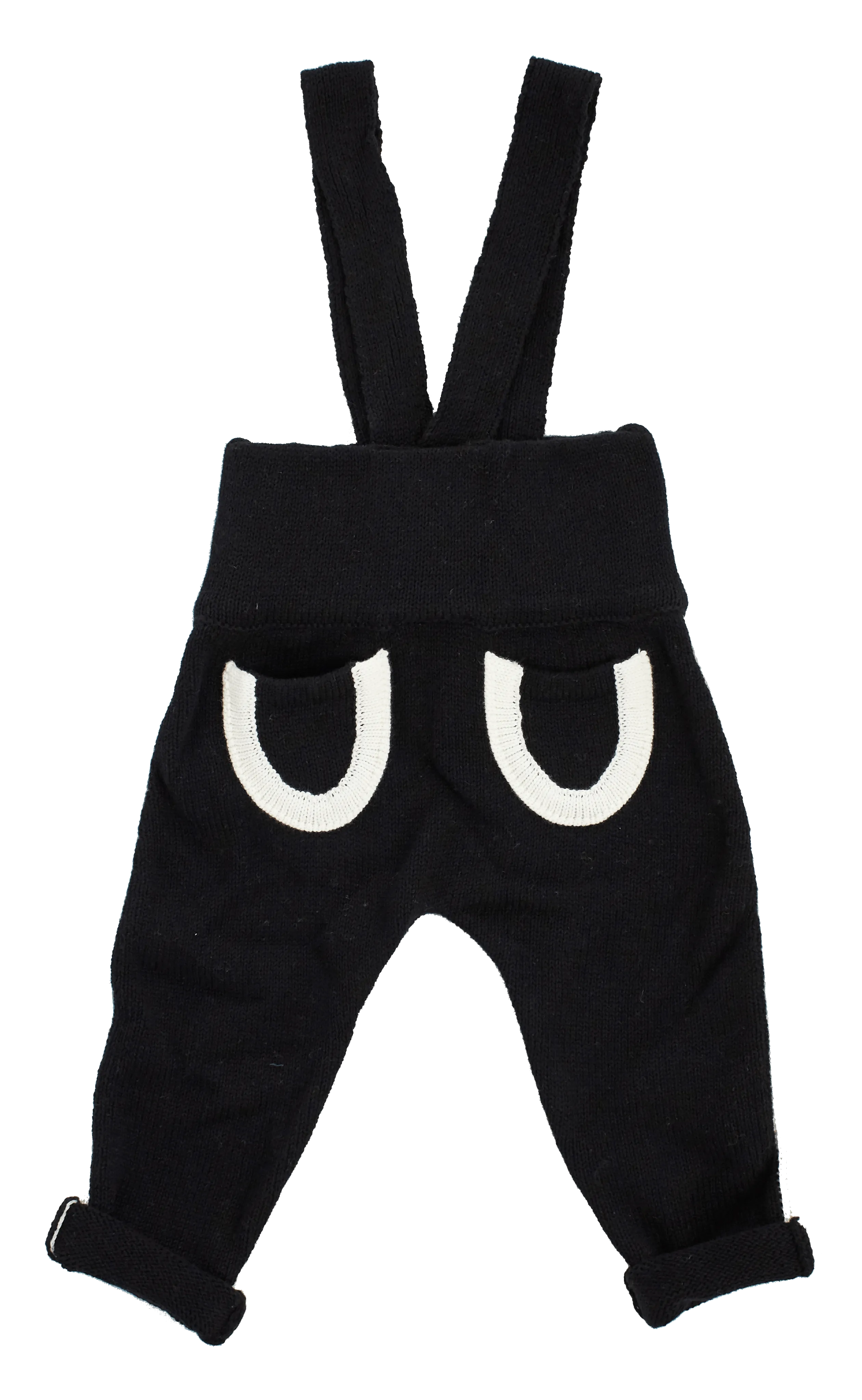 KIPP BLACK PIPED OVERALL