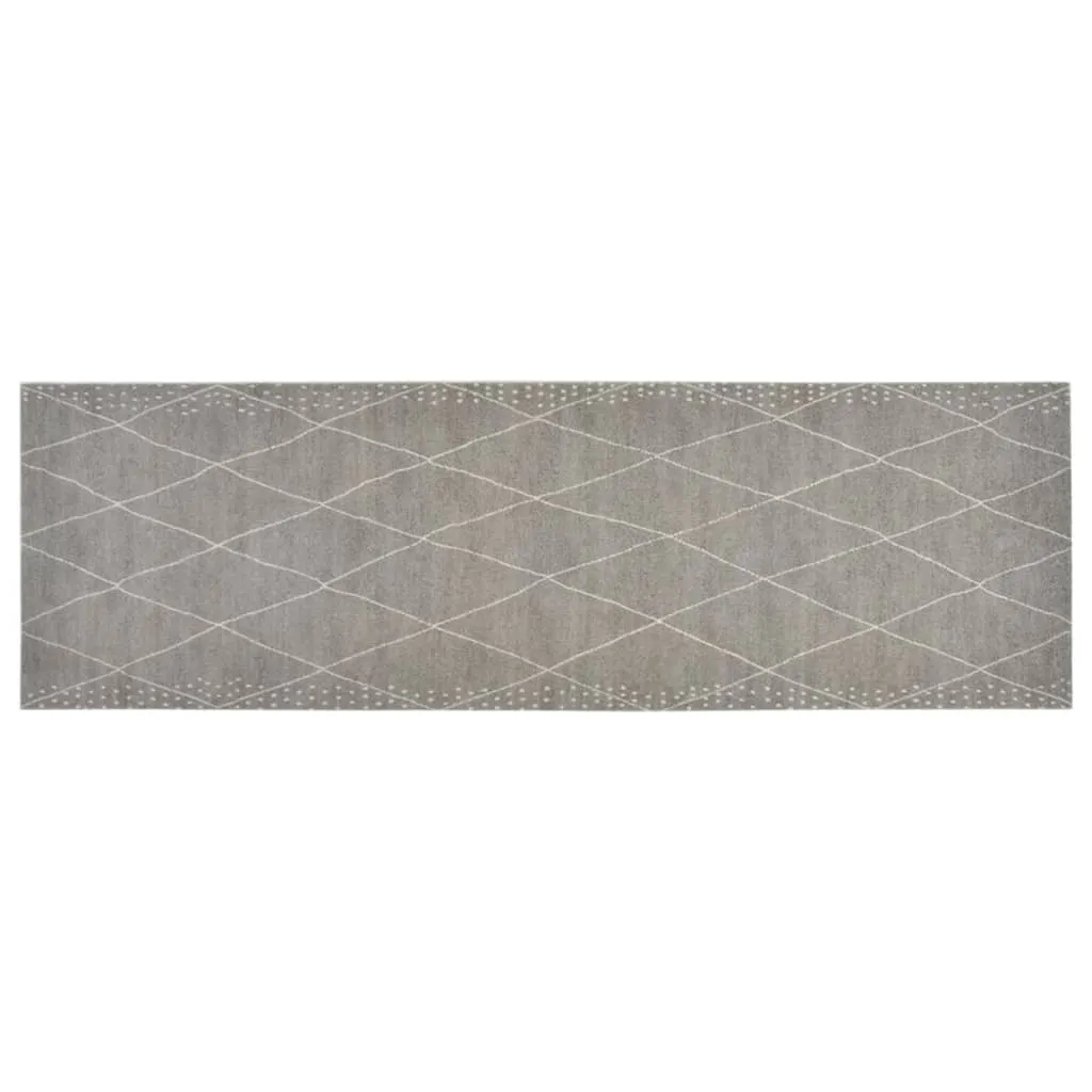 Kitchen Rug Washable Rhombus 60x180 cm Velvet