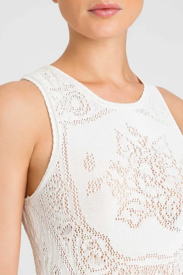 Knit Midi Dress - Ivory