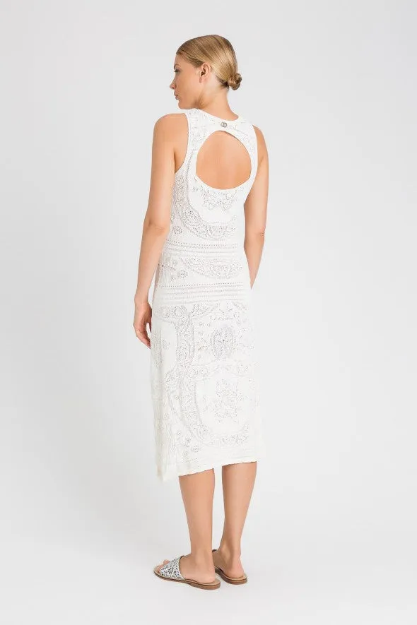 Knit Midi Dress - Ivory