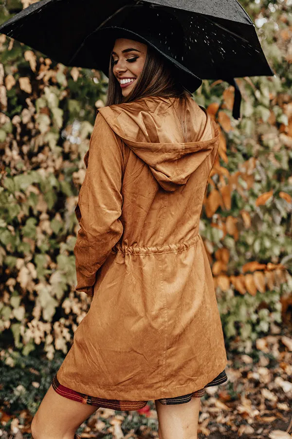 Latte All Day Lightweight Parka in Camel