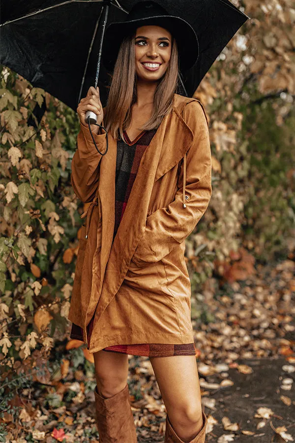 Latte All Day Lightweight Parka in Camel