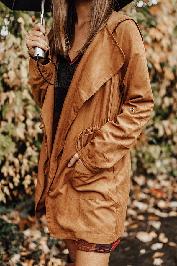 Latte All Day Lightweight Parka in Camel