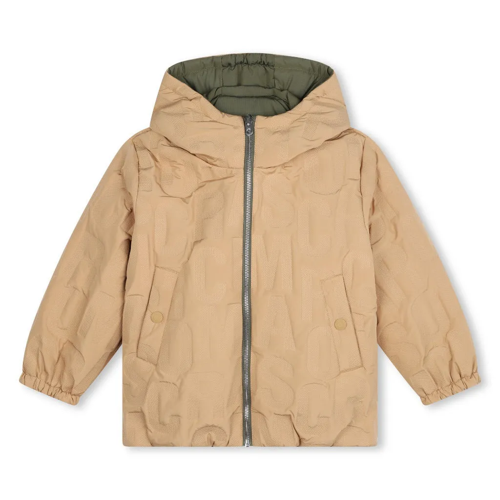 Little Marc Jacobs Reversible Logo Parka Jacket