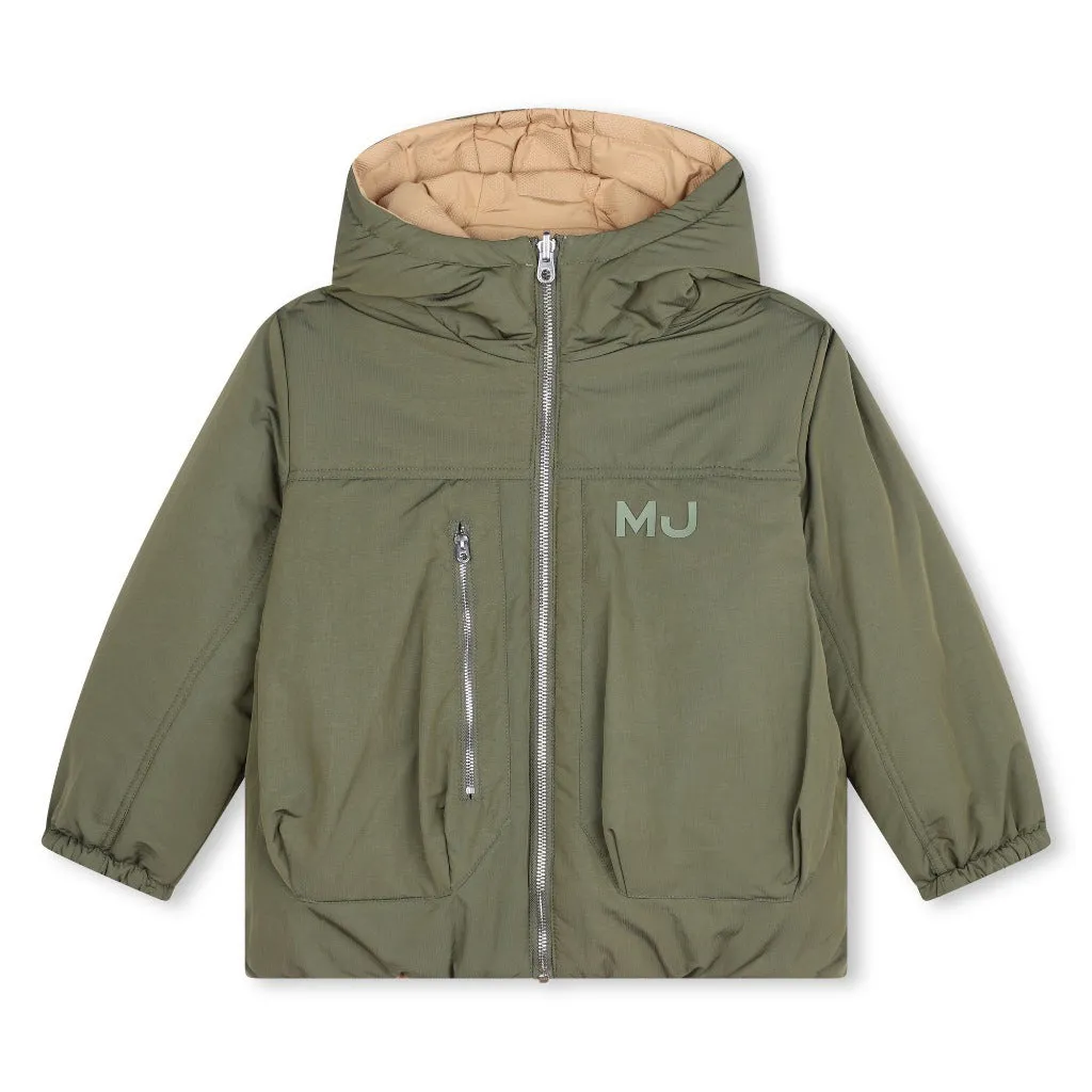 Little Marc Jacobs Reversible Logo Parka Jacket