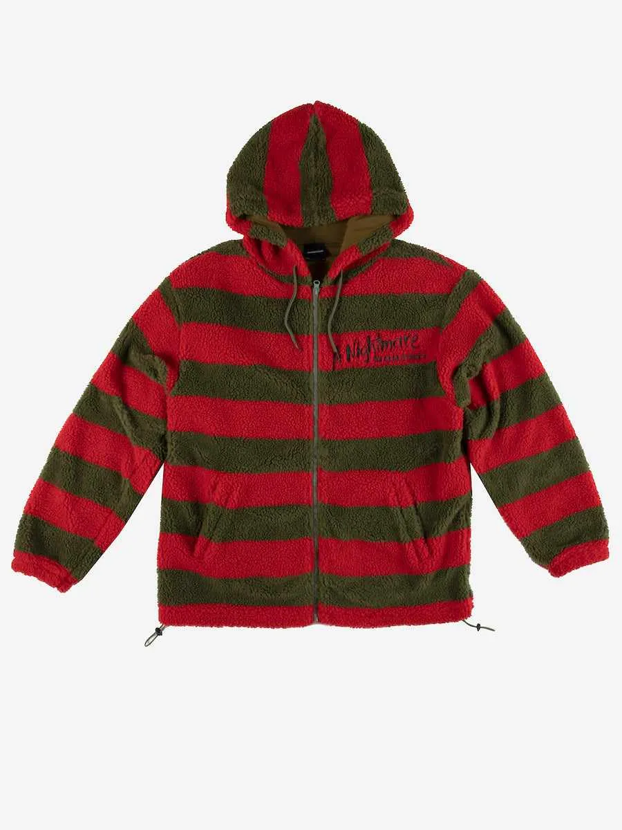 Logo Sherpa Zip Hoodie