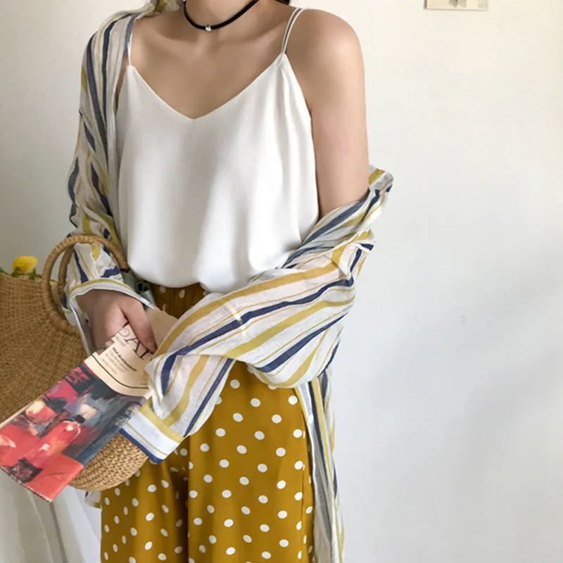 Loose chiffon camisole