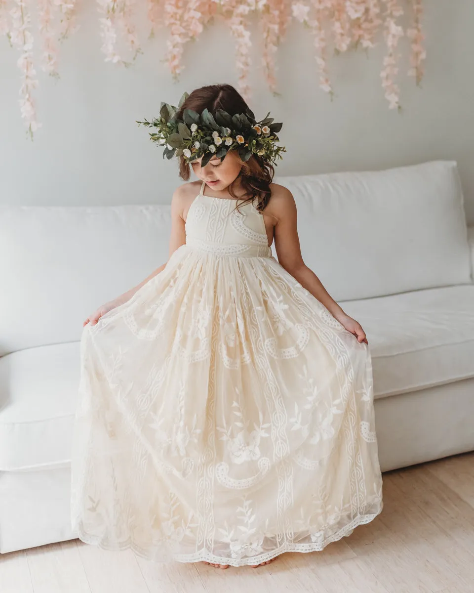 Madeline Lace Dress (ivory)