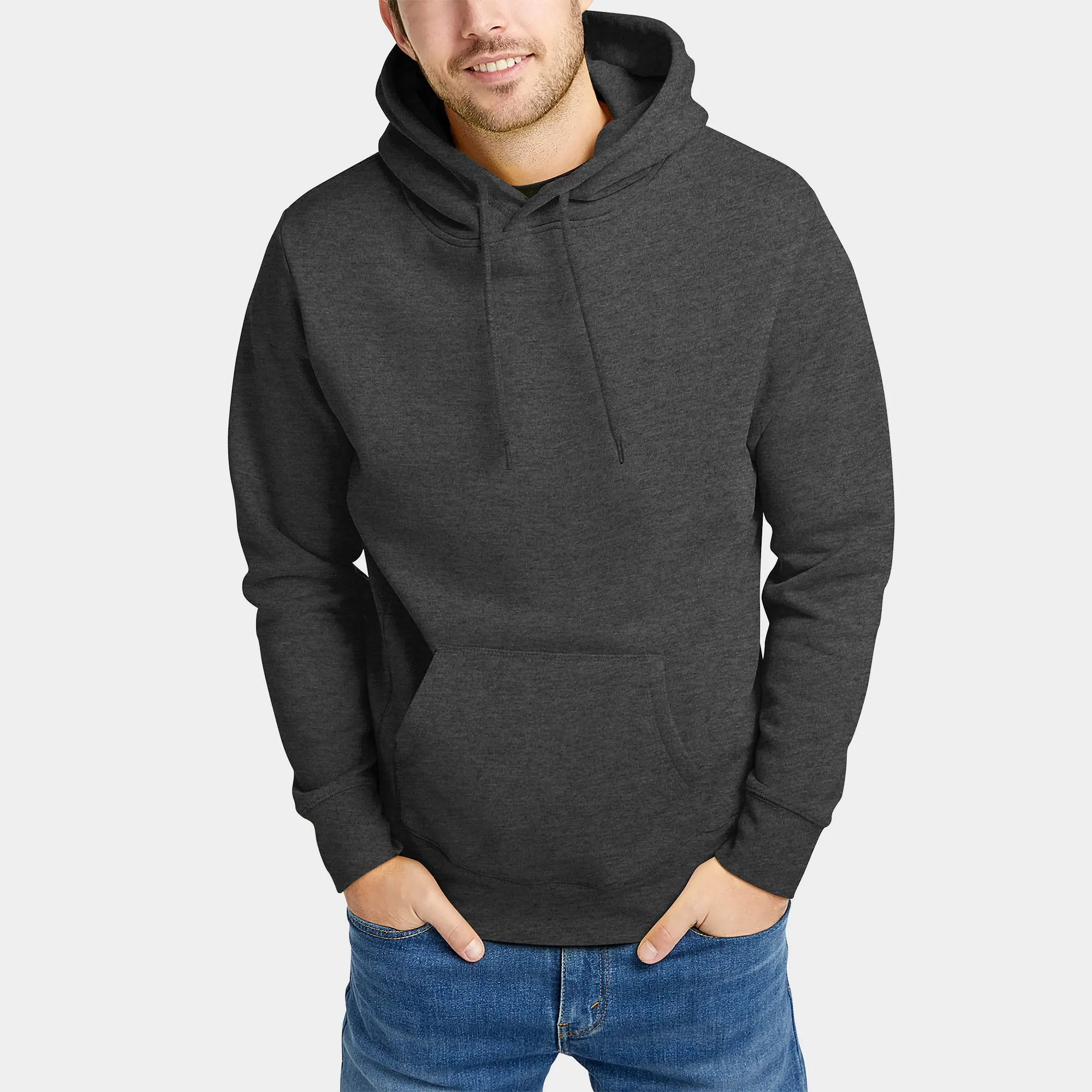 Mens Lightweight Pullover Hoodie