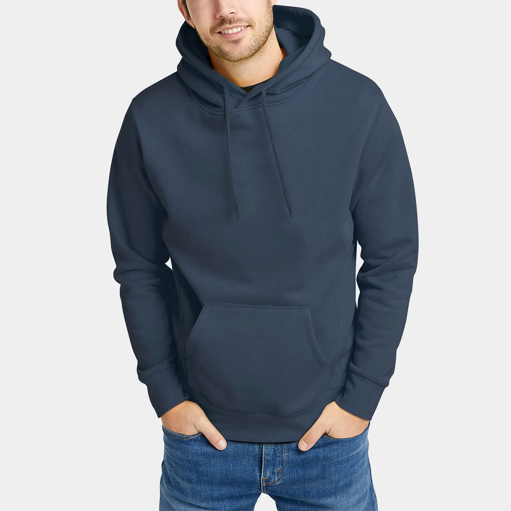 Mens Lightweight Pullover Hoodie