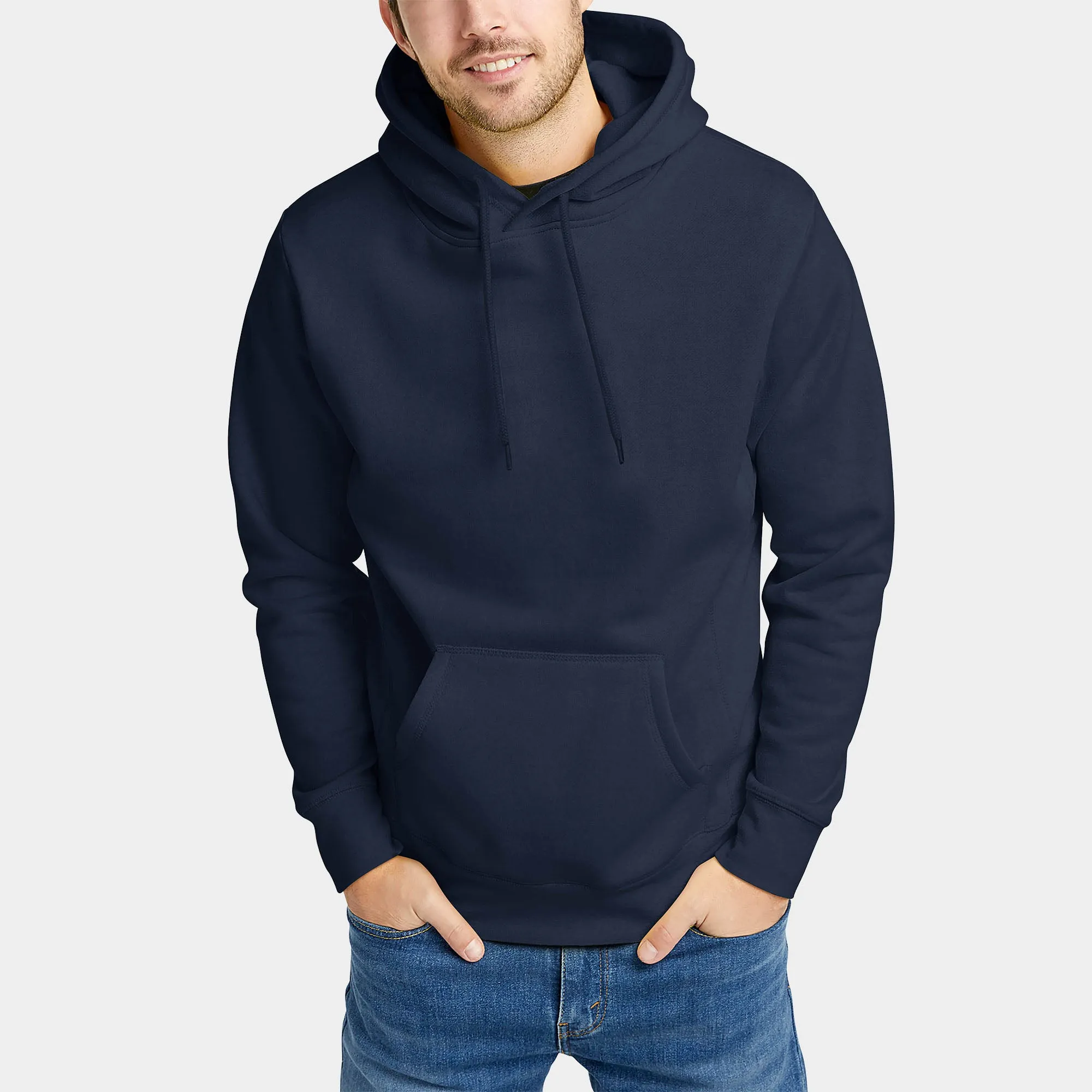 Mens Lightweight Pullover Hoodie
