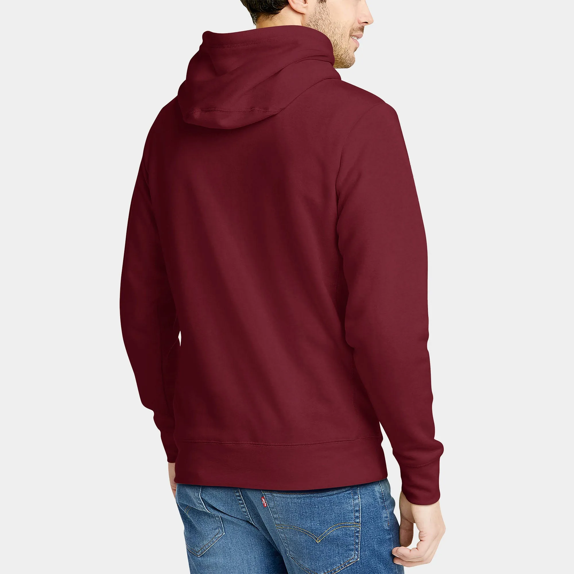 Mens Lightweight Pullover Hoodie