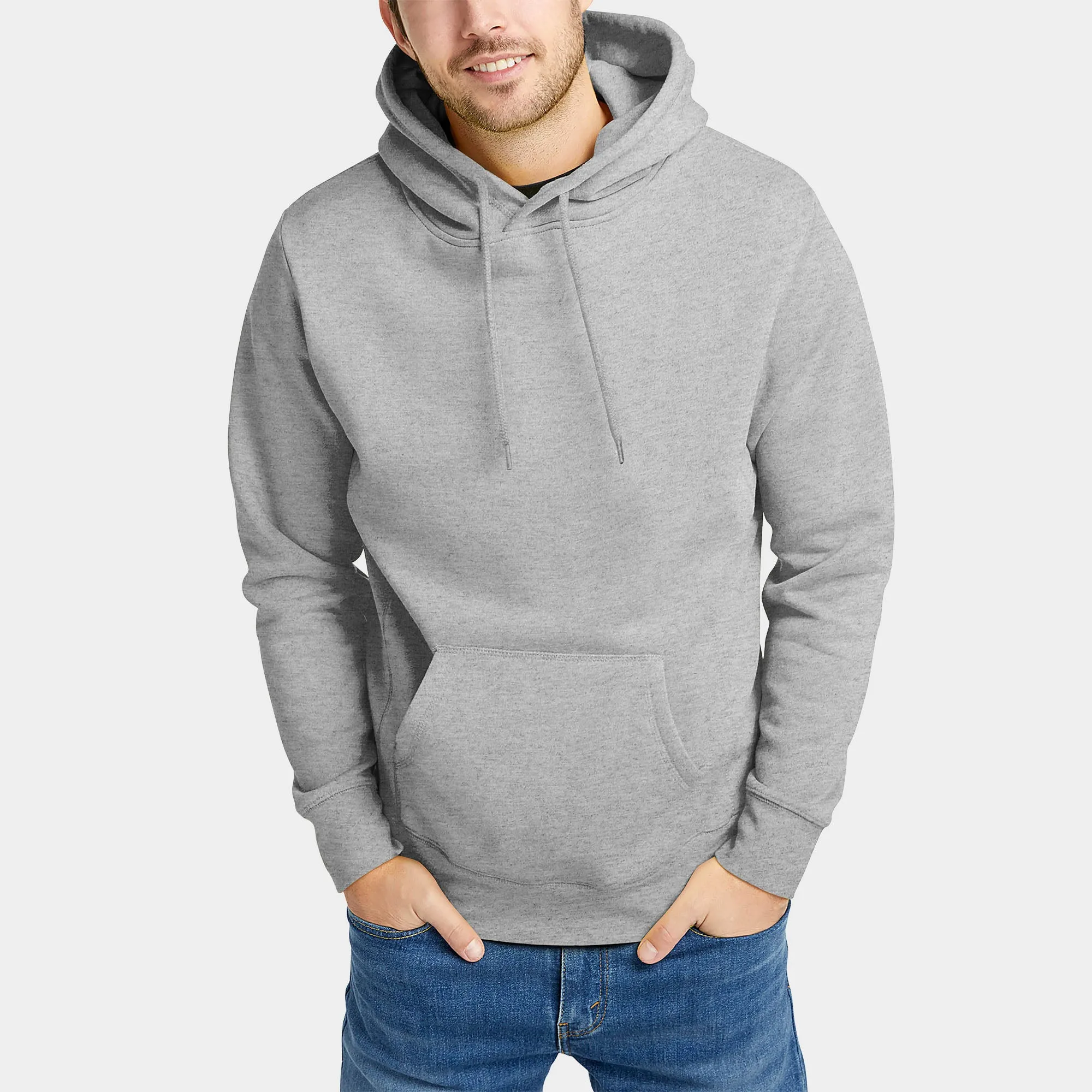 Mens Lightweight Pullover Hoodie