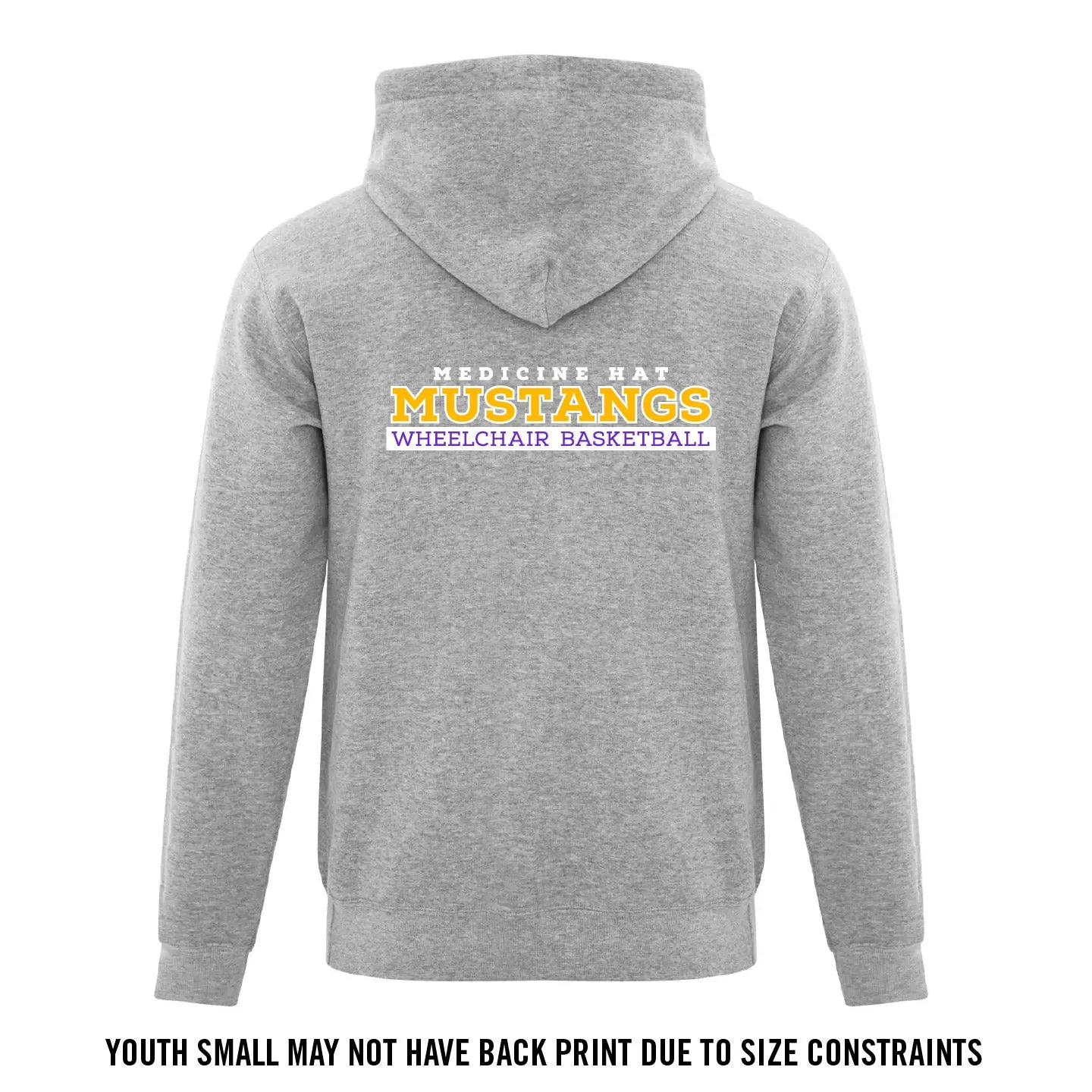 MHASR Mustangs YOUTH Pullover Hoodie (MHASRT010/11-ATCY2500)