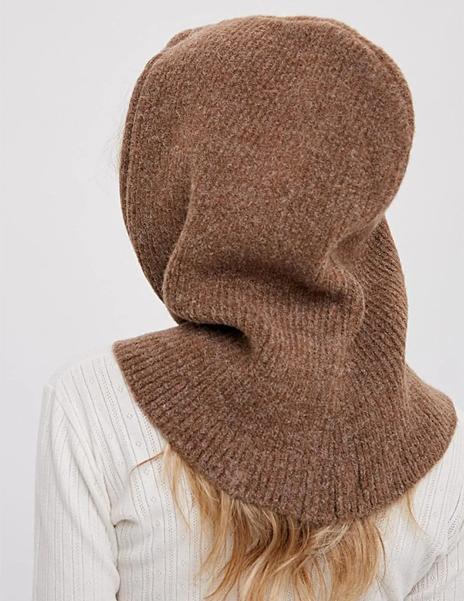 Nova Buttoned Drawstring Balaclava