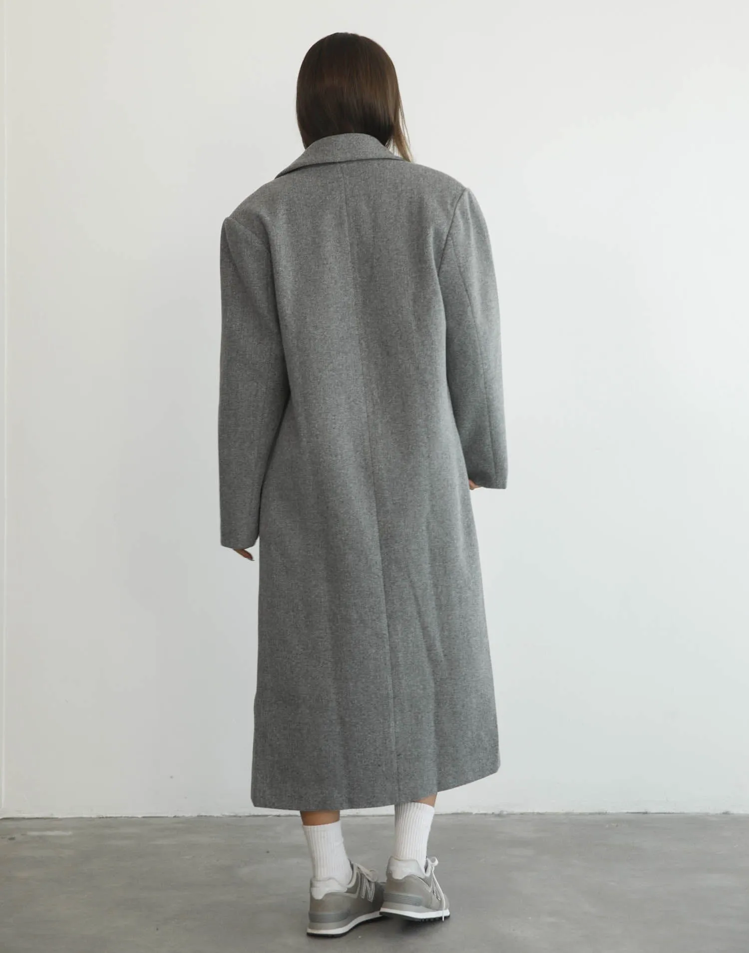 Olsen Coat (Slate) - By Lioness