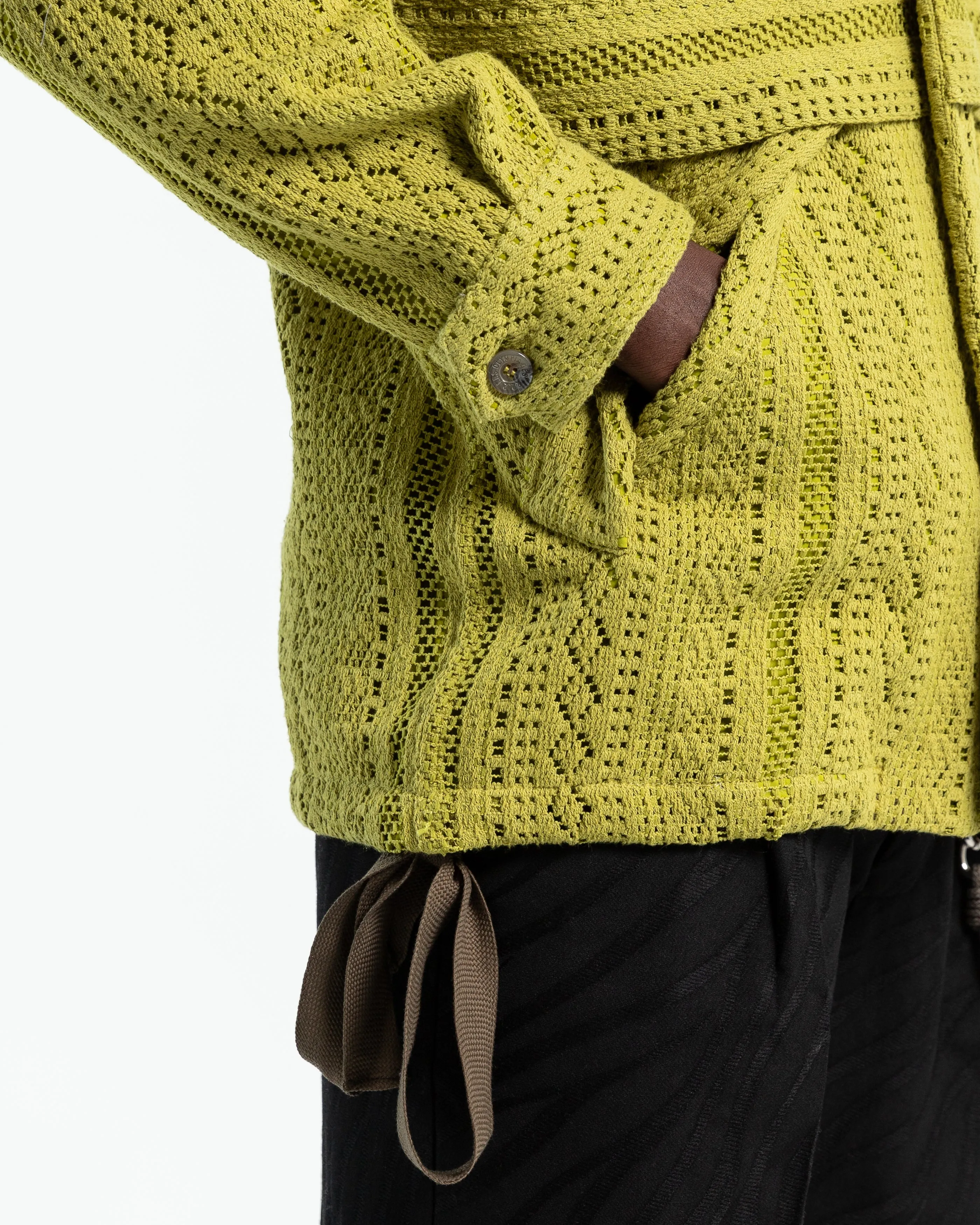 Rain Jacket in Lime