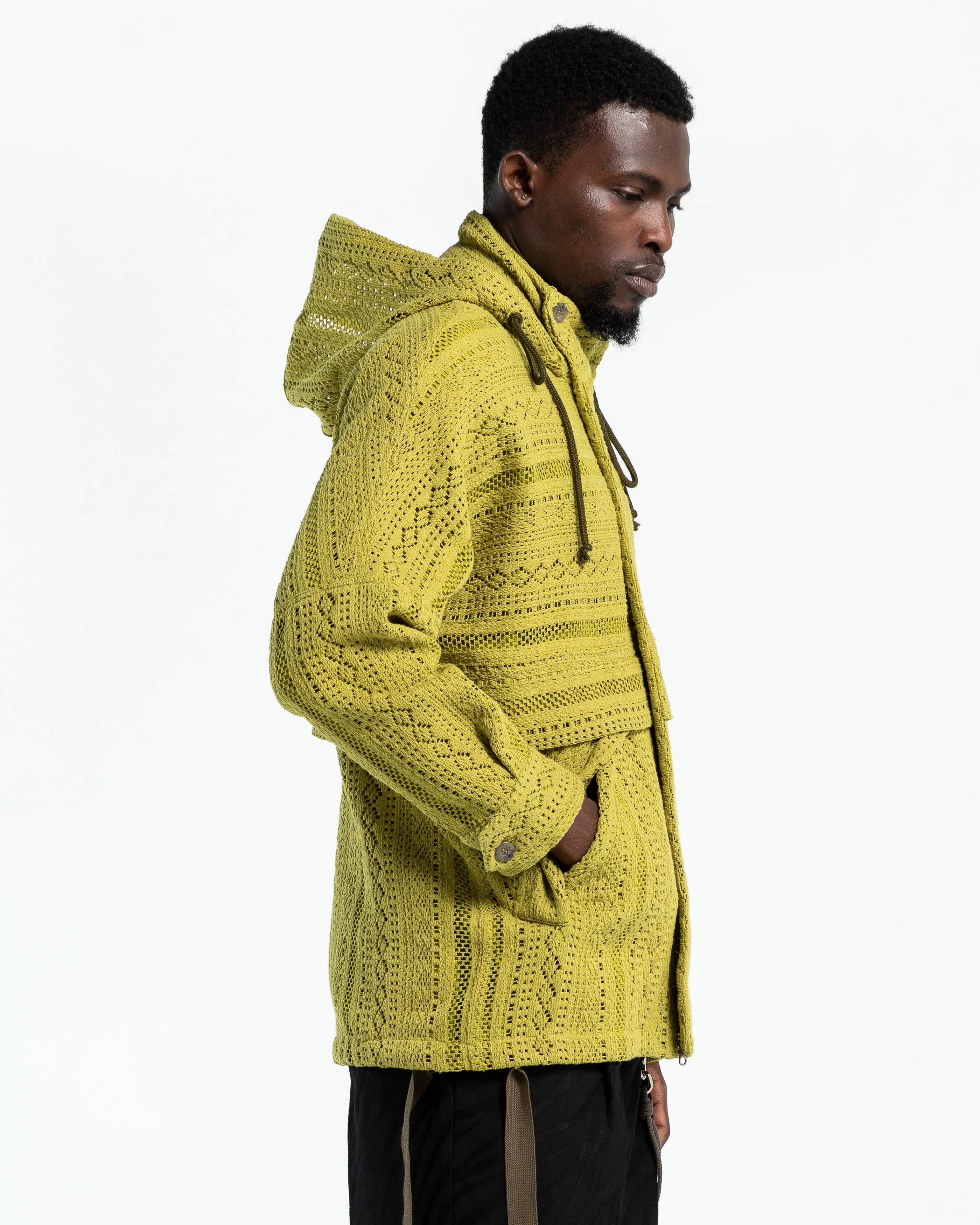 Rain Jacket in Lime
