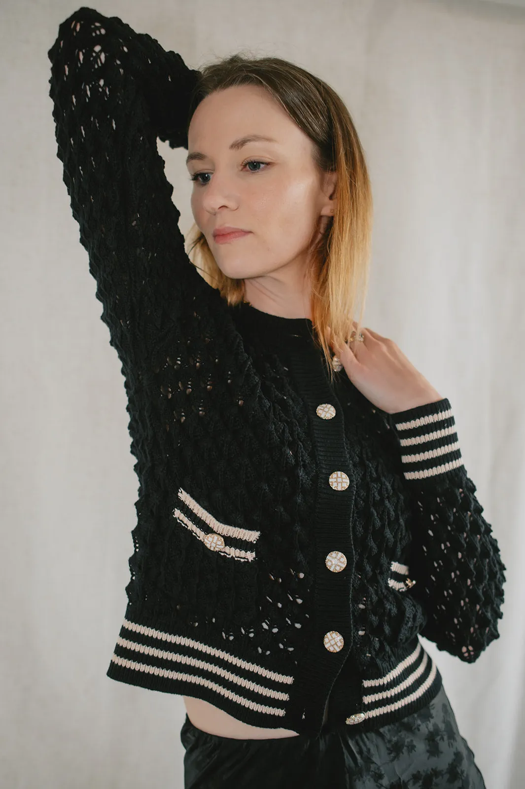 The Keenan Cardi by Heartloom - Black