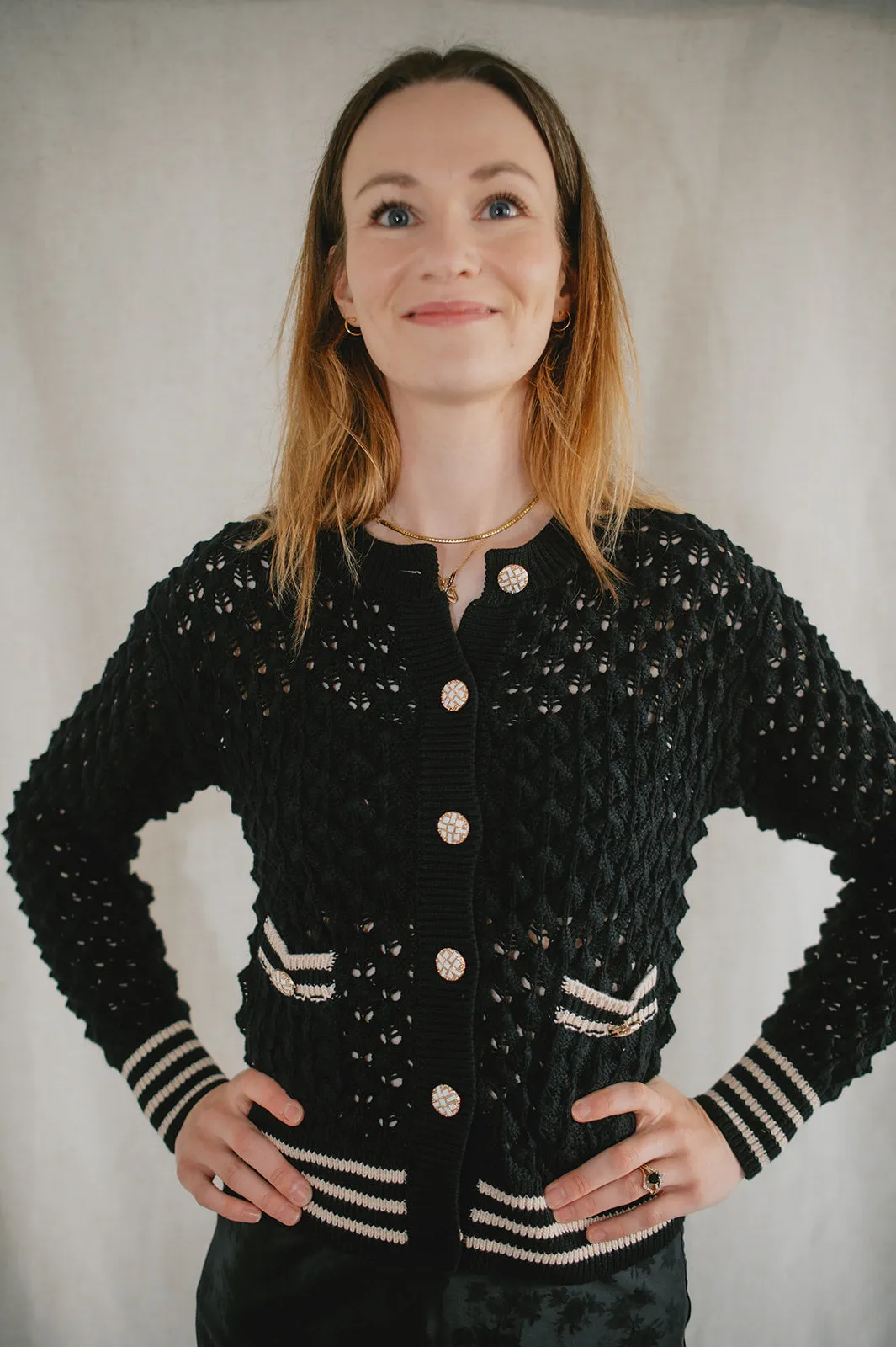 The Keenan Cardi by Heartloom - Black