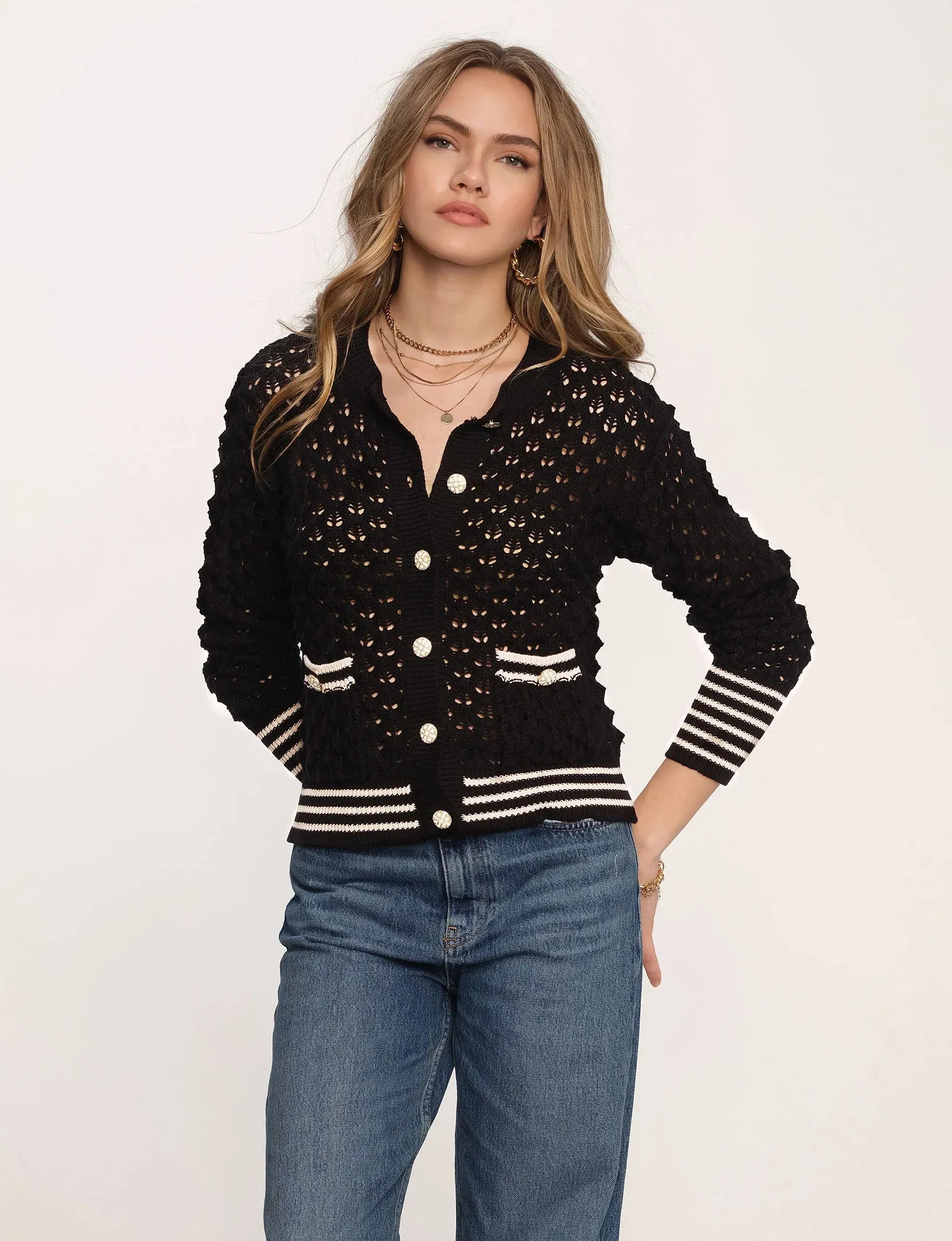The Keenan Cardi by Heartloom - Black
