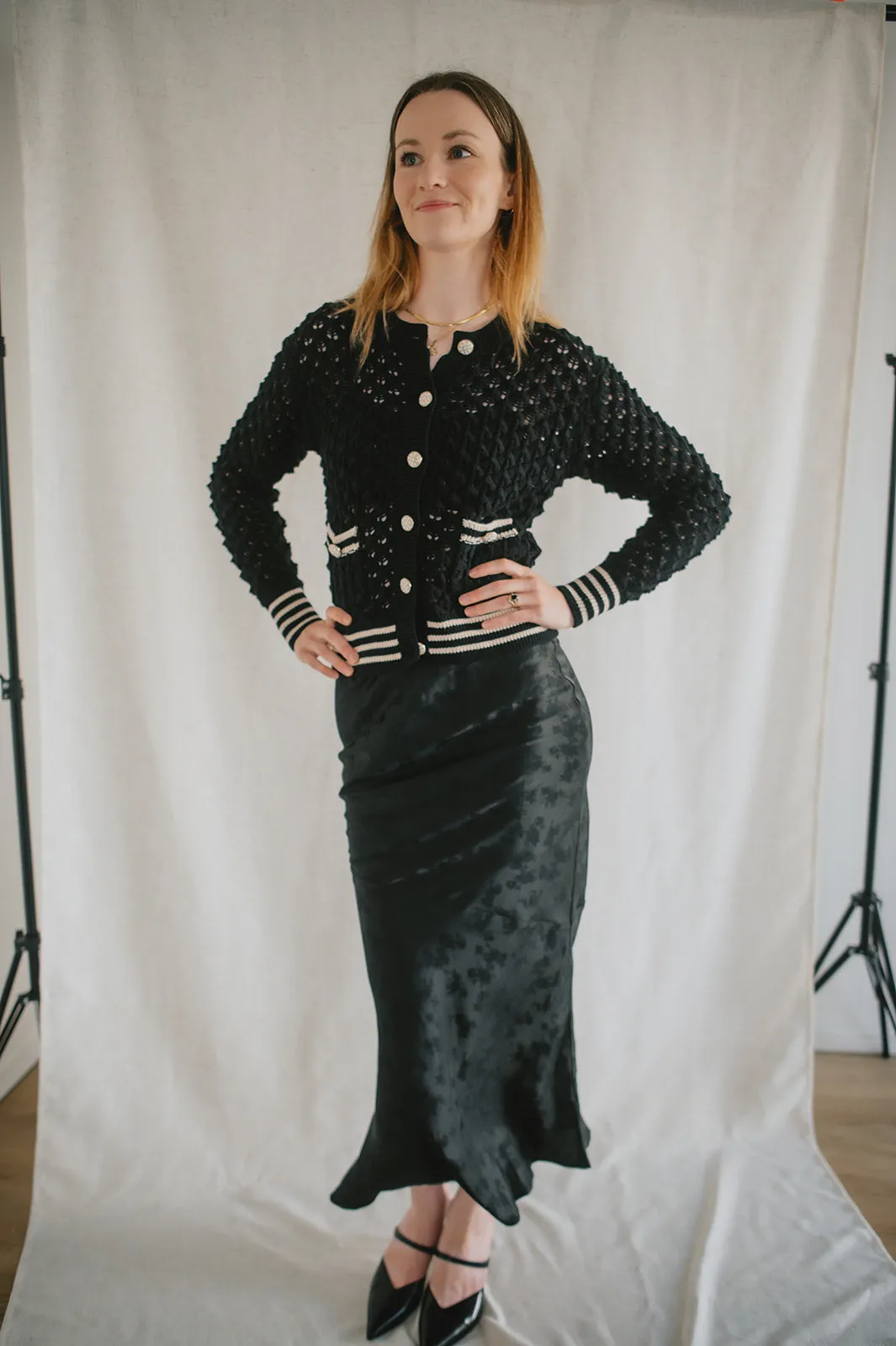 The Keenan Cardi by Heartloom - Black