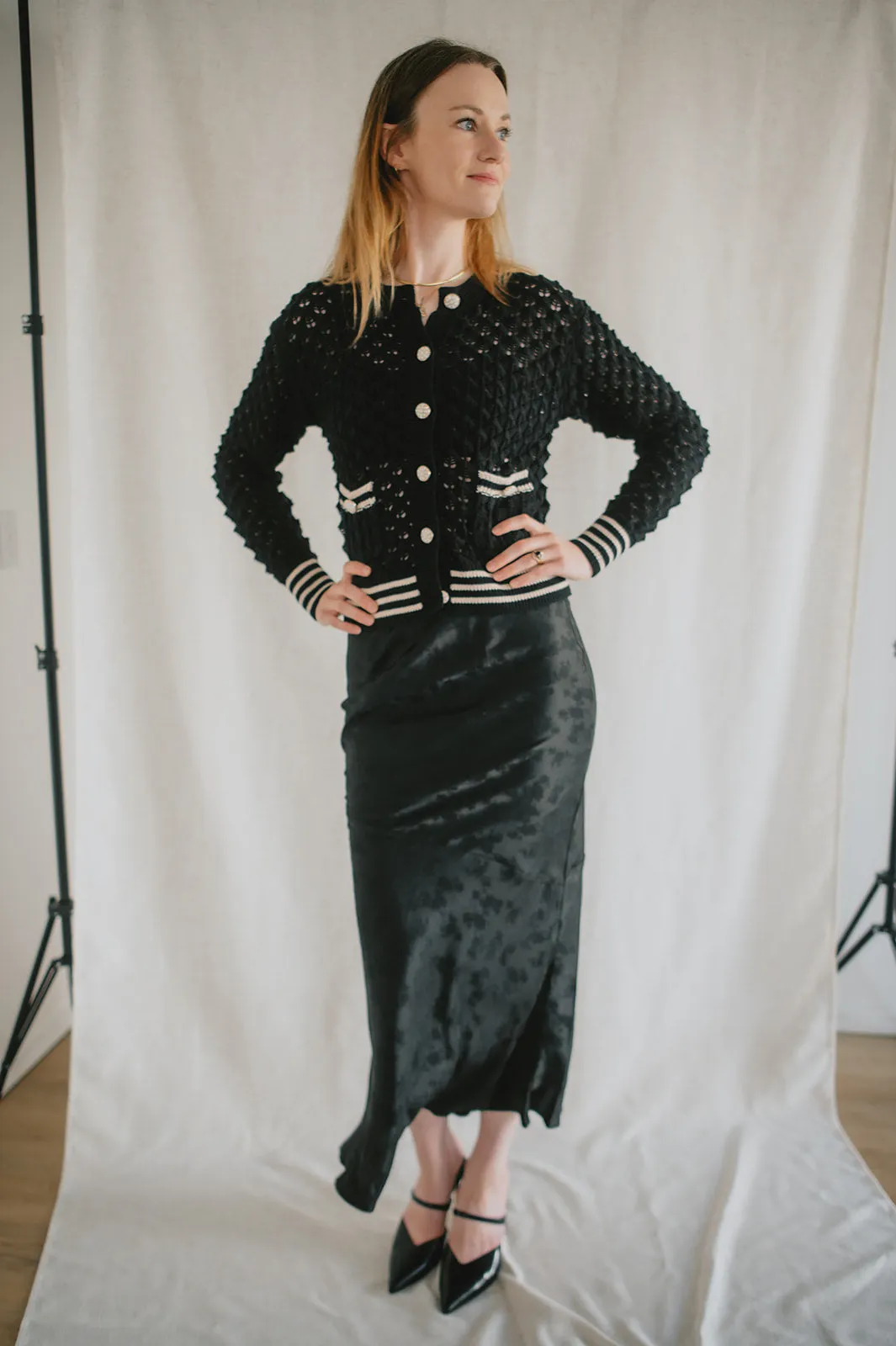 The Keenan Cardi by Heartloom - Black