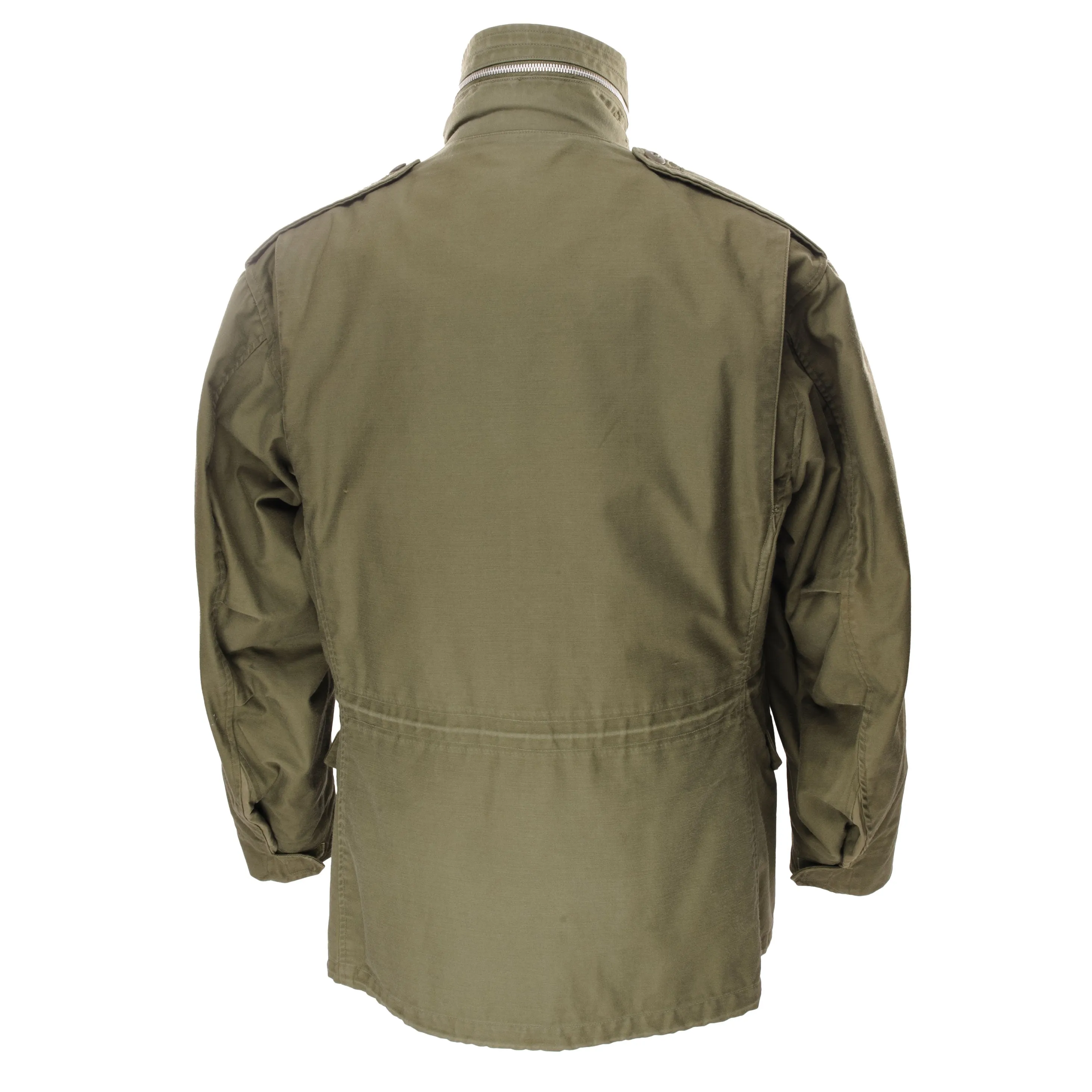 VINTAGE US ARMY M-1965 M65 1967 VIETNAM WAR FIELD JACKET SIZE MEDIUM LONG