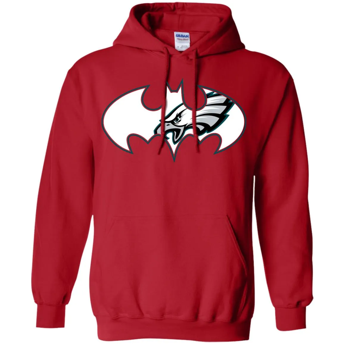 We Are The Philadelphia Eagles Batman Nfl Mashup Pullover Hoodie Sweatshirt