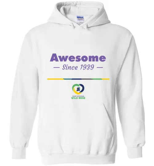 Wild Rose Heavy Blend Hoodie - Awesome