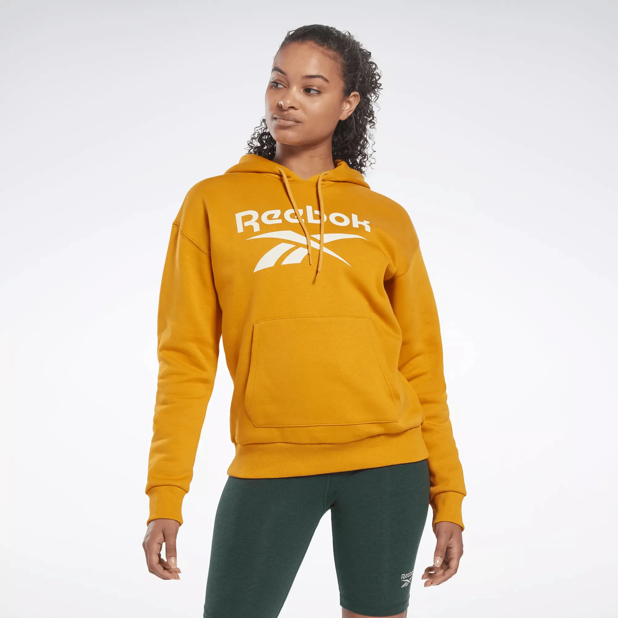 Women's Reebok Identity Logo Fleece Pullover Hoodie