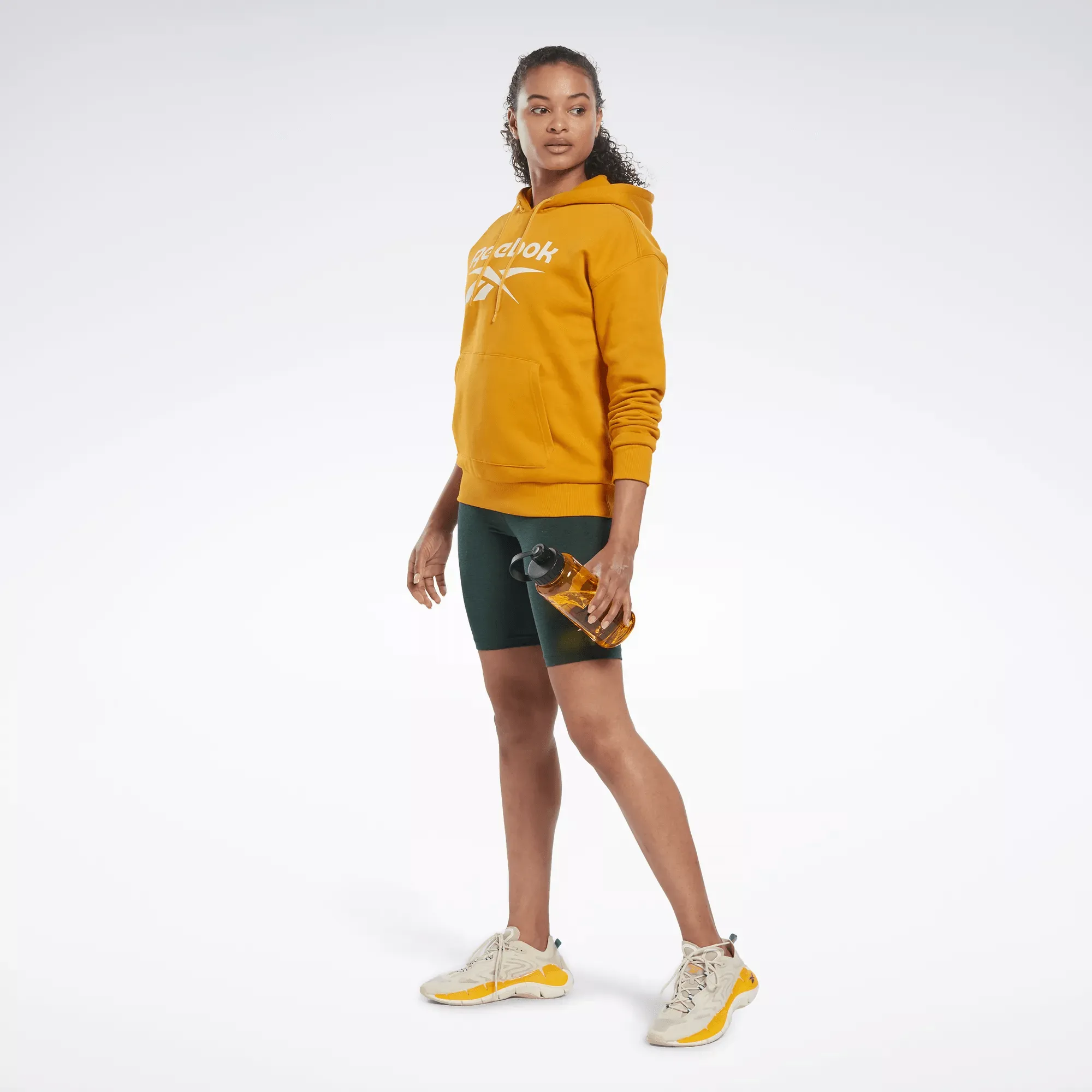 Women's Reebok Identity Logo Fleece Pullover Hoodie